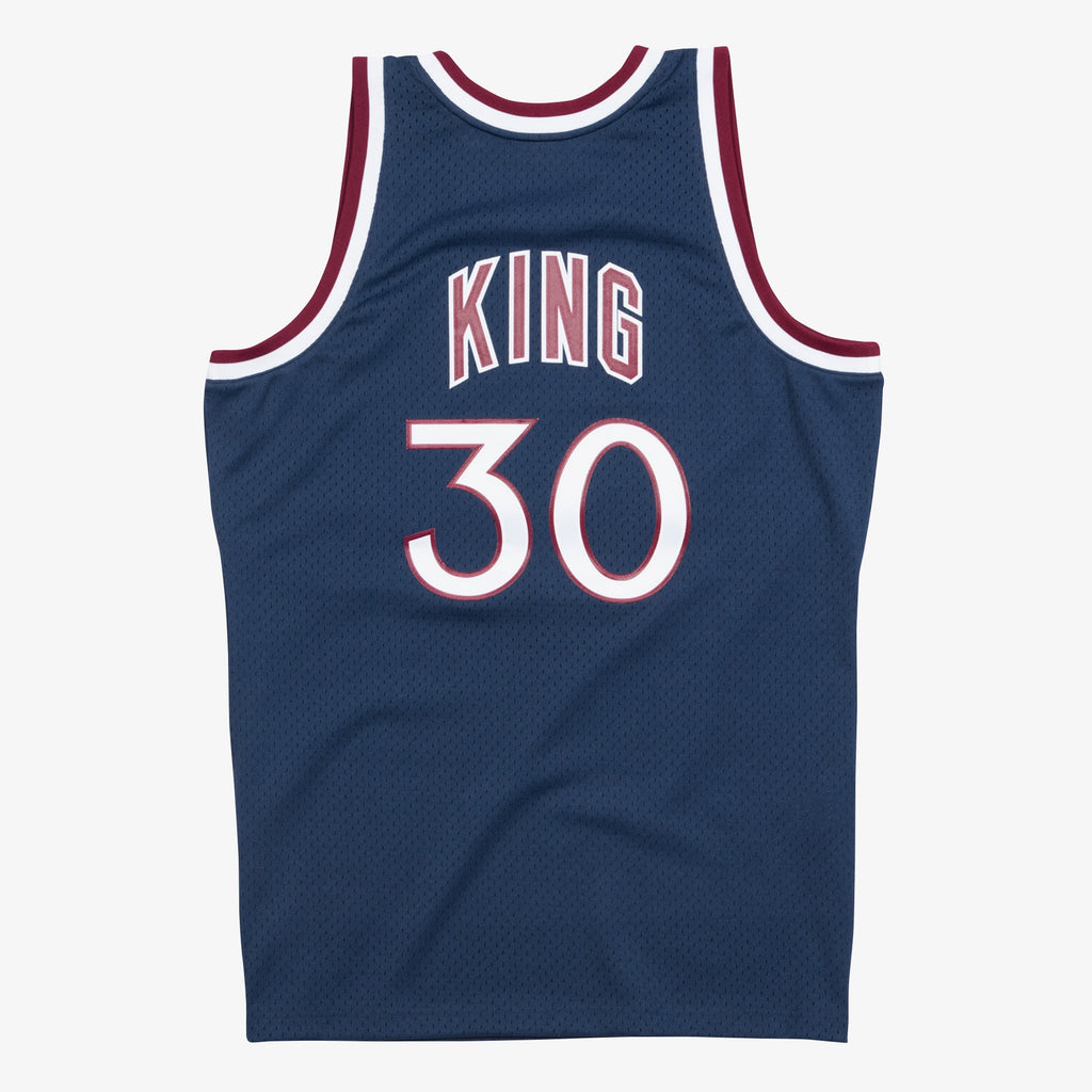 Bernard King New York Knicks 1982-83 Blue Jersey Stitched