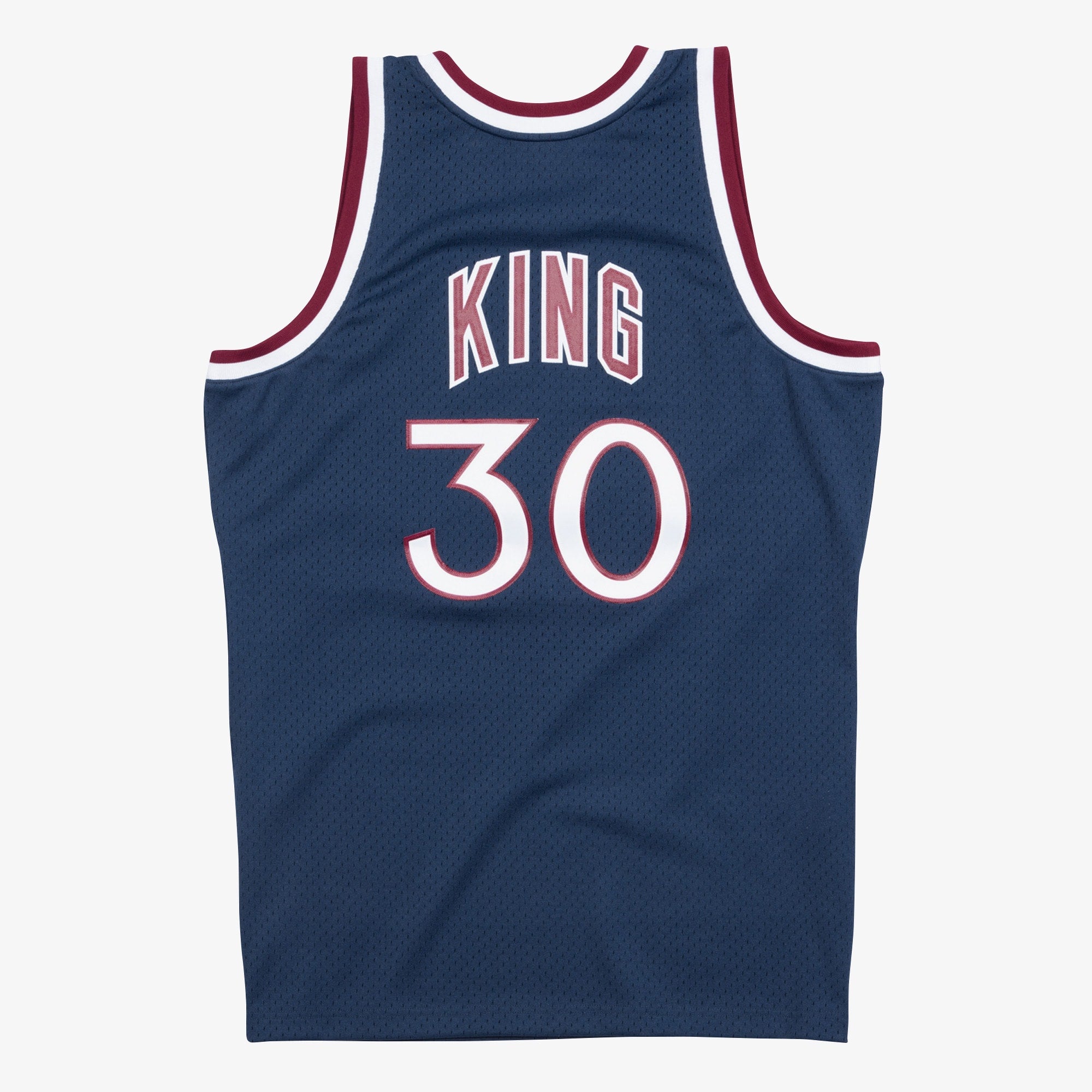 Bernard King New York Knicks 1982-83 Blue Jersey Stitched