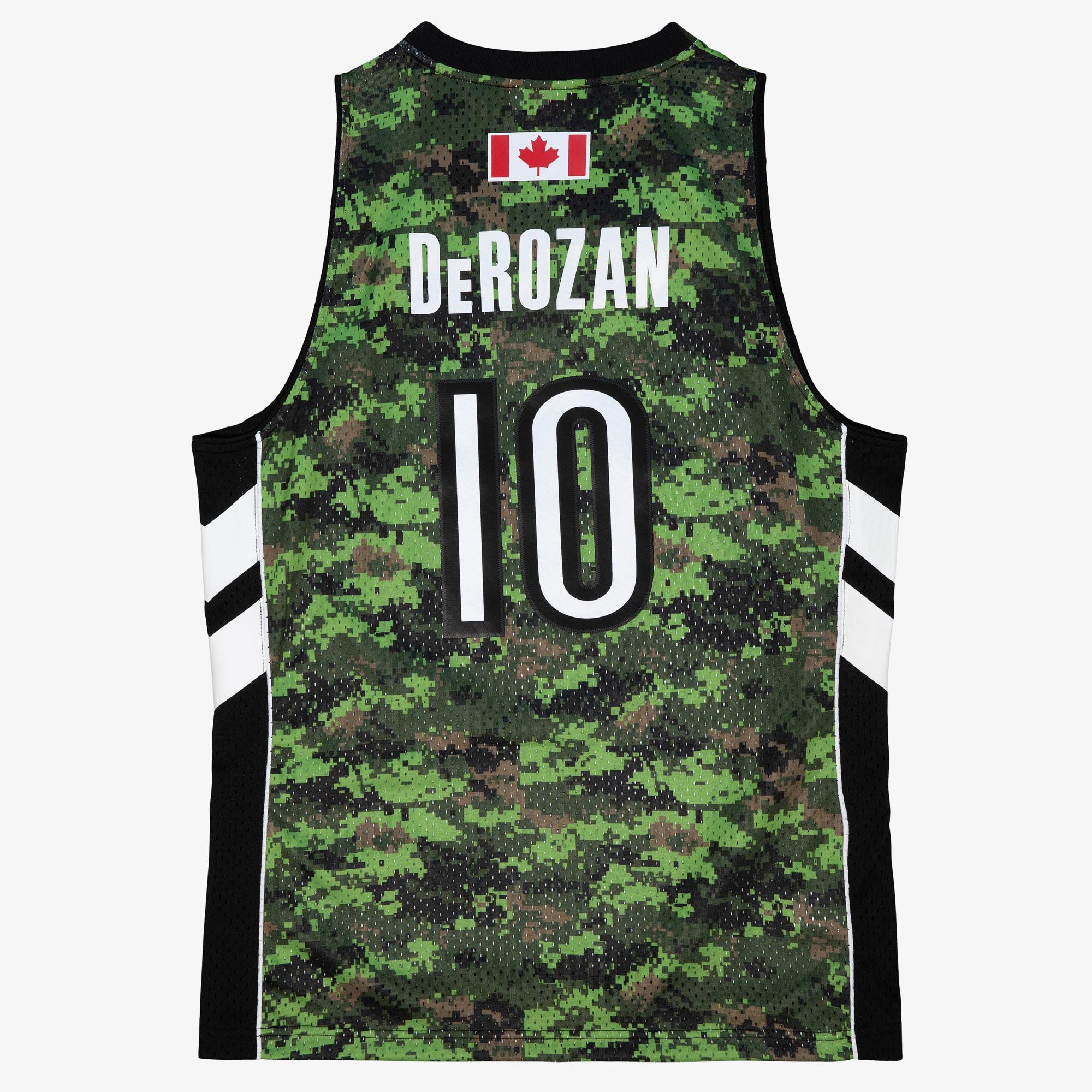 DeMar DeRozan Toronto Raptors 2011-12 Camo Jersey Stitched