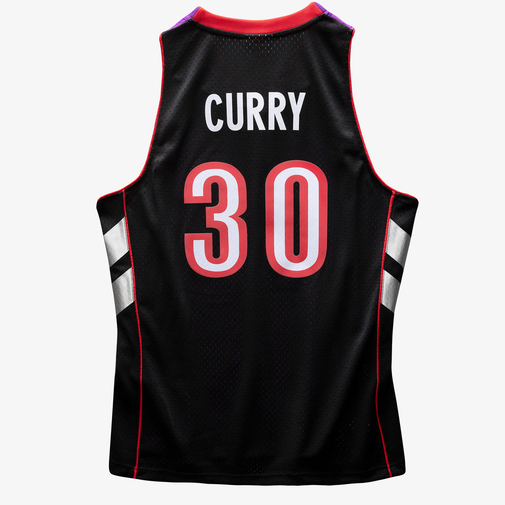 Dell Curry Toronto Raptors 1999-00 Purple Jersey Stitched