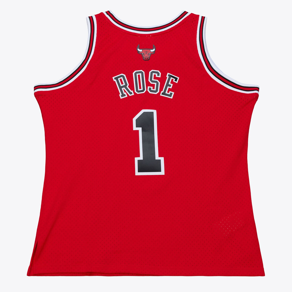 Derrick Rose Chicago Bulls 2008-09 Red Jersey Stitched
