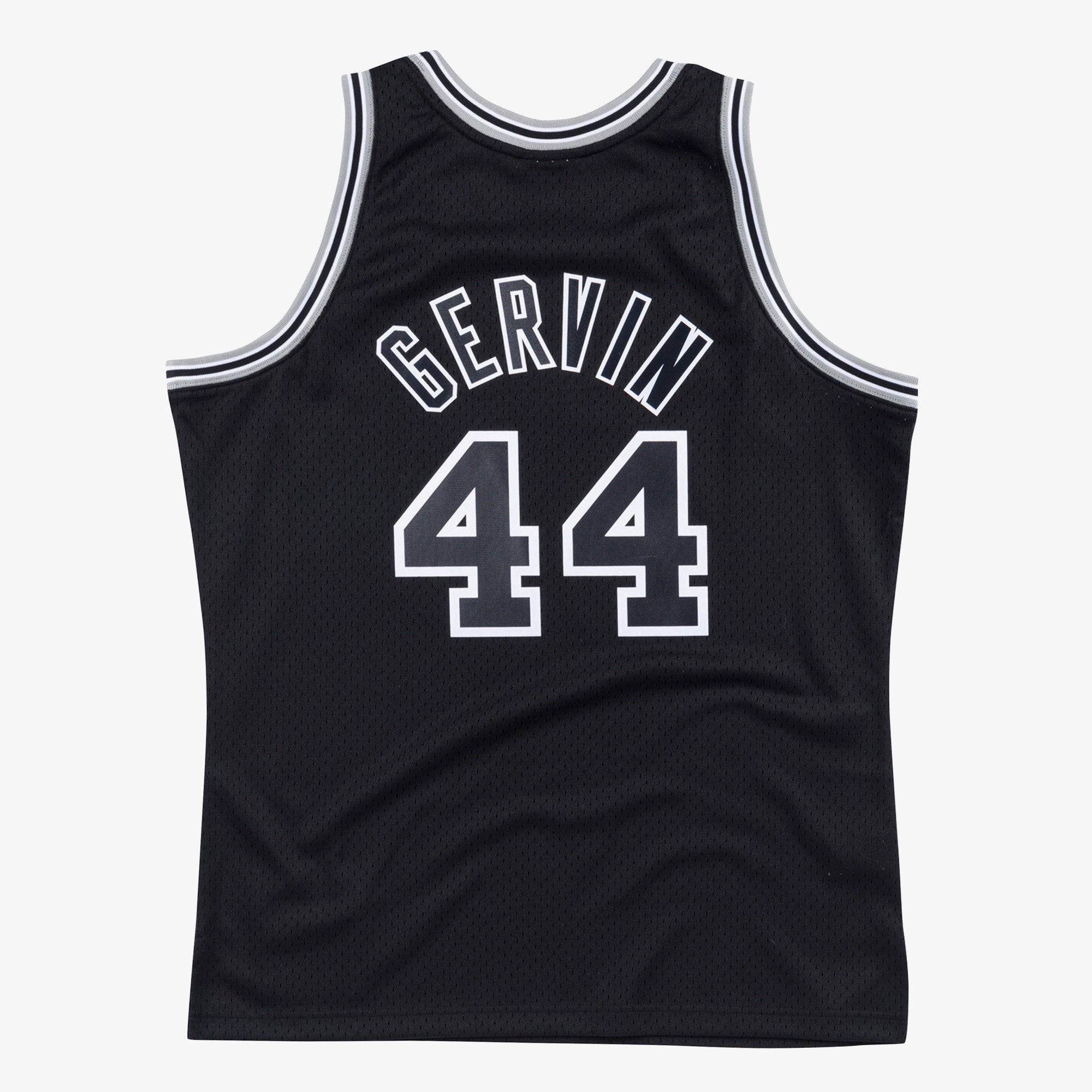 George Gervin San Antonio Spurs 1977-78 Black Jersey Stitched