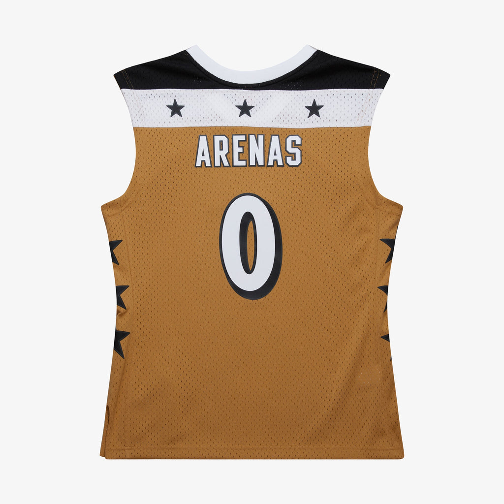 Gilbert Arenas Washington Wizards 2006-07 Gold Jersey Stitched