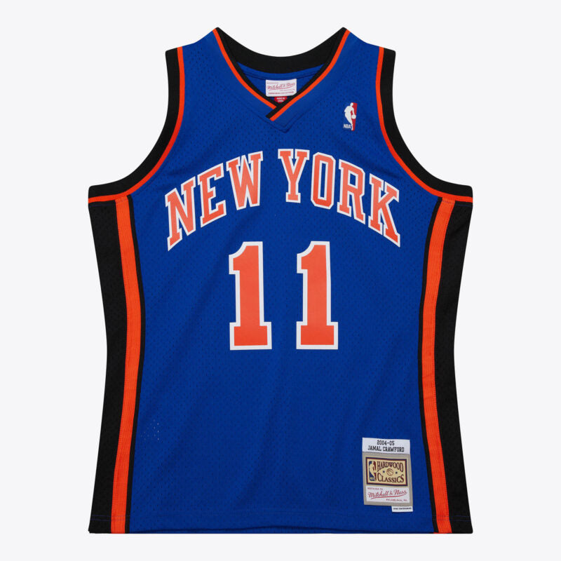 Jamal Crawford New York Knicks 2004-05 Blue Jersey Stitched