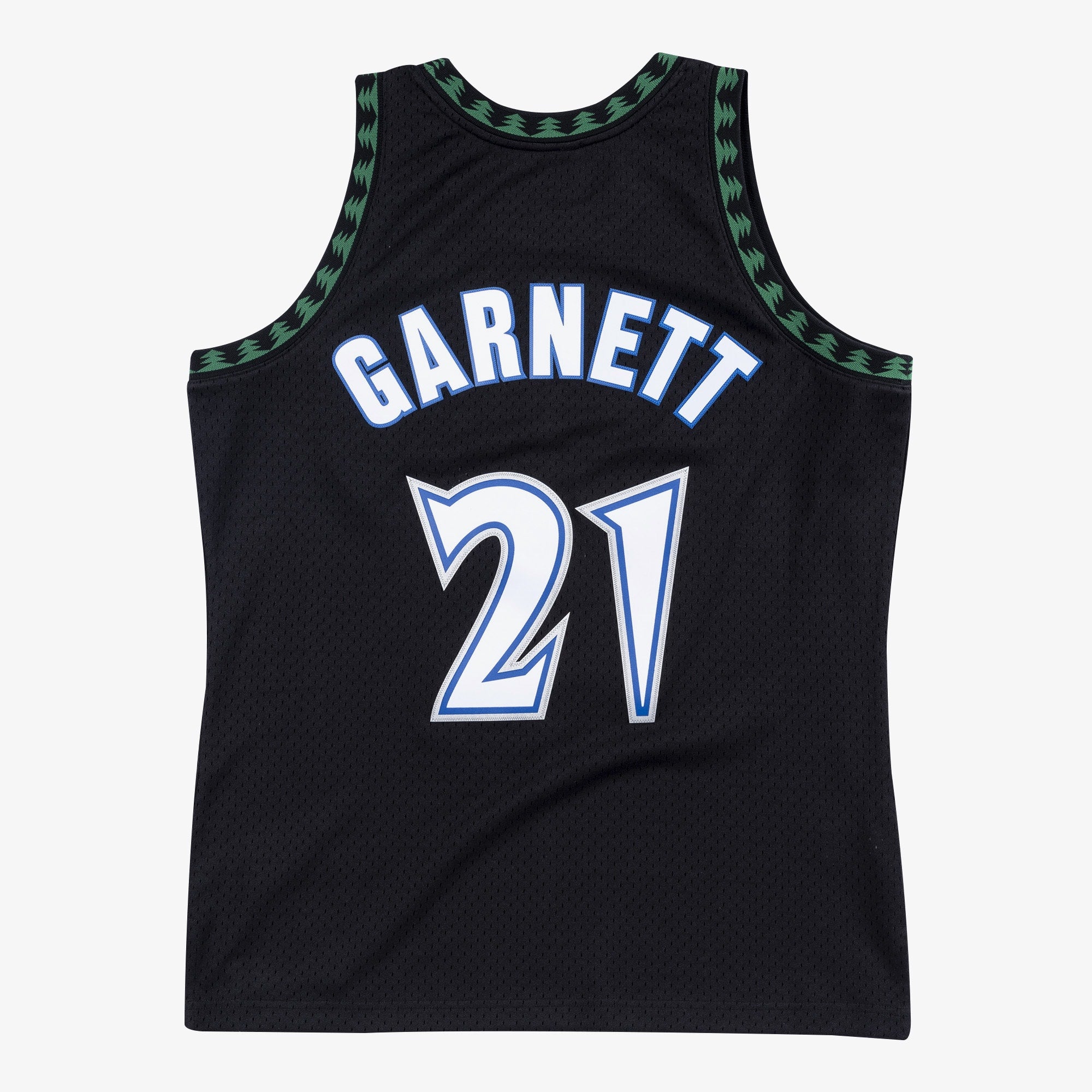Kevin Garnett Minnesota Timberwolves 1997-98 Black Jersey Stitched