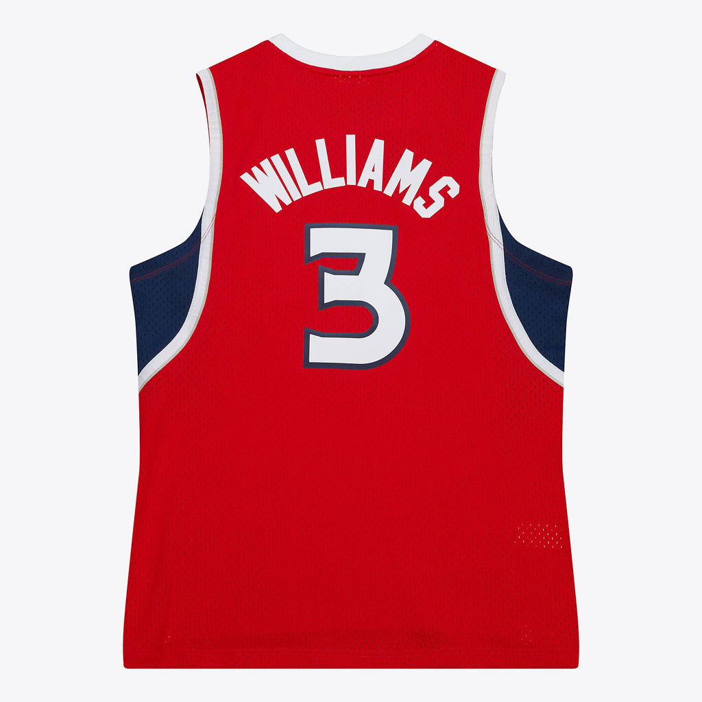 Lou Williams Atlanta Hawks 2013-14 Red Jersey Stitched