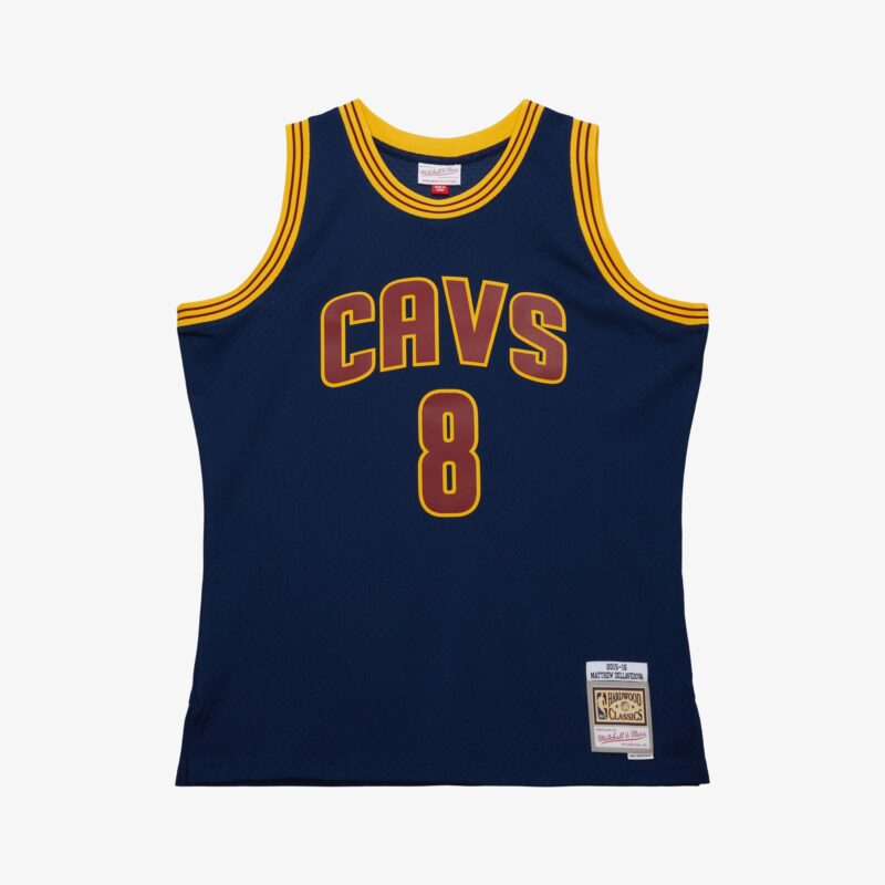Matthew Dellavedova Cleveland Cavaliers 2015-16 Navy Alternate Jersey Stitched