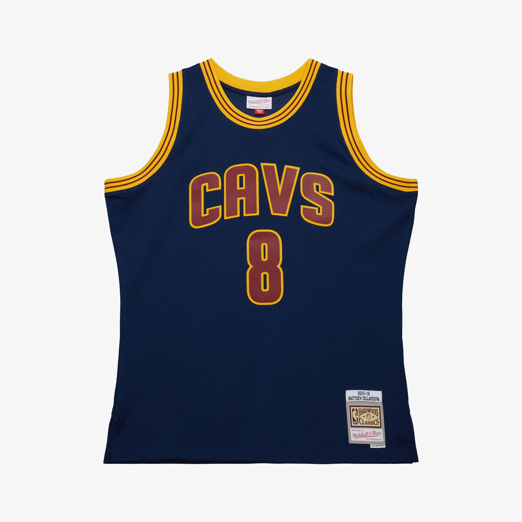 Matthew Dellavedova Cleveland Cavaliers 2015-16 Navy Alternate Jersey Stitched