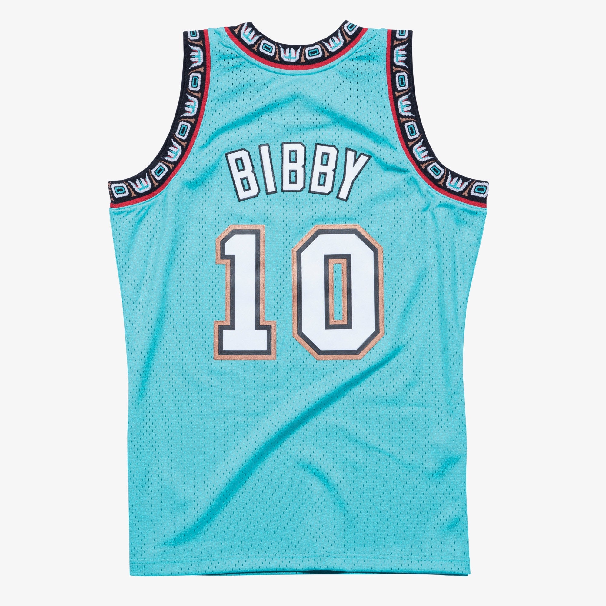 Mike Bibby Vancouver Grizzlies 1998-99 Turquoise Jersey Stitched