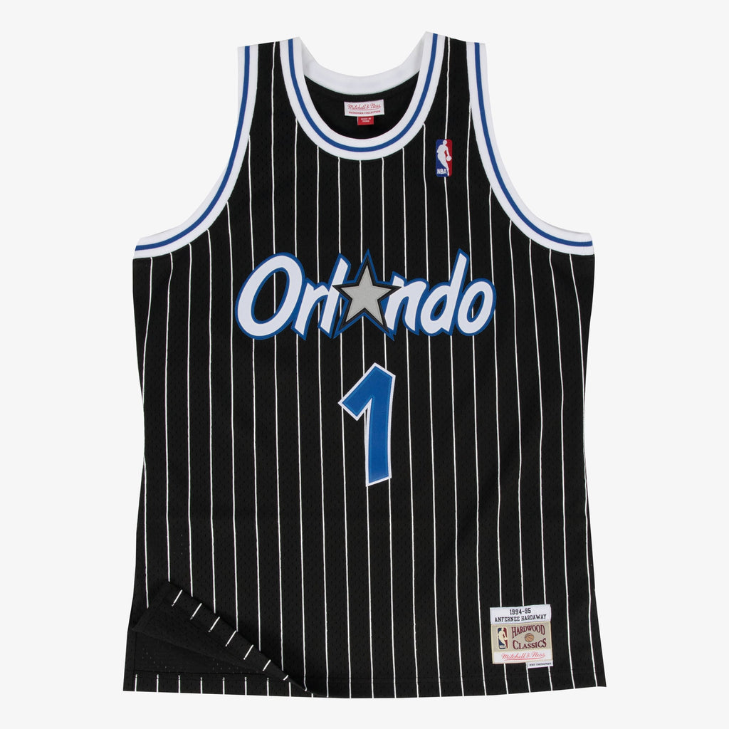 Penny Hardaway Orlando Magic 1994-95 Black Jersey Stitched