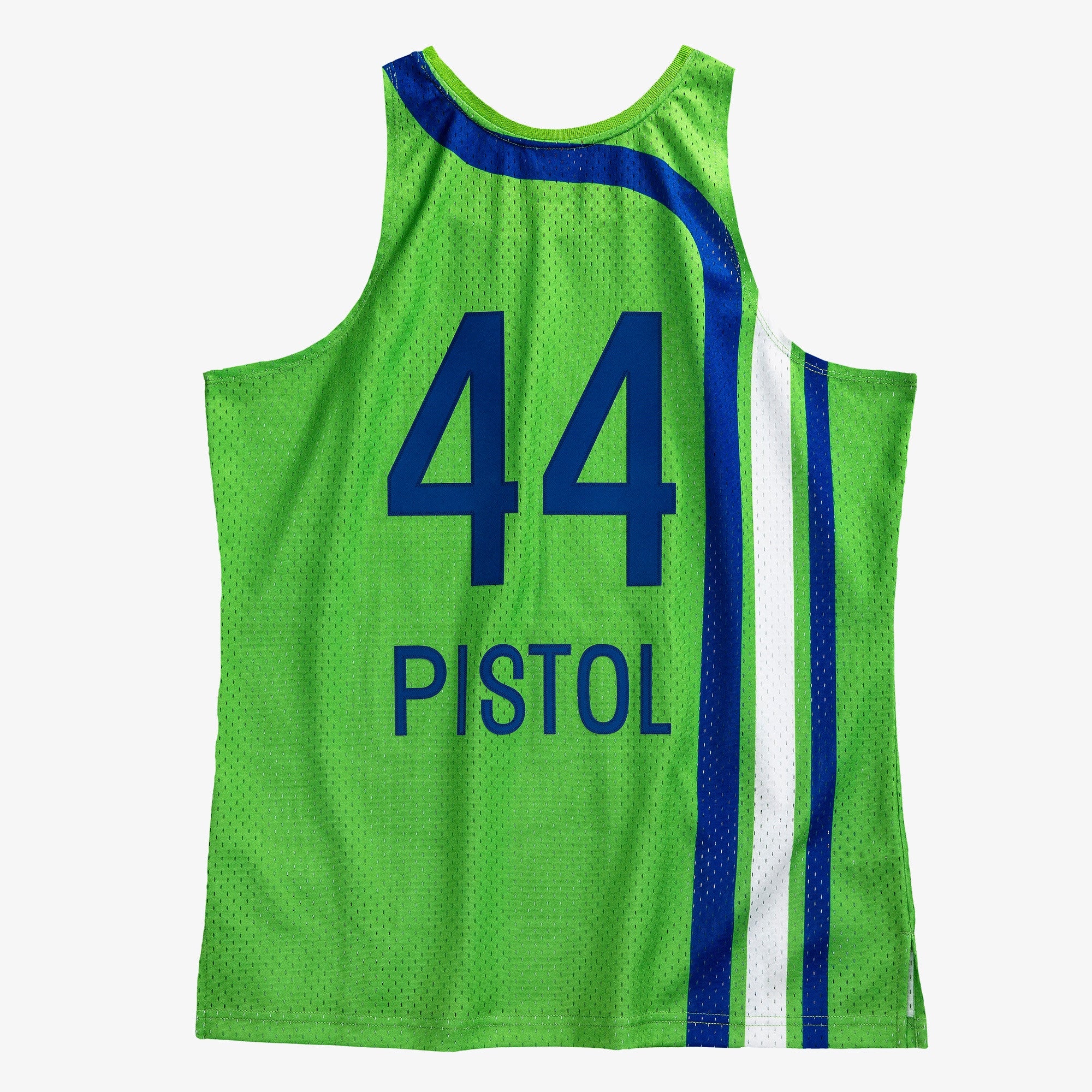 Pete Maravich Atlanta Hawks 1970-71 Green Jersey Stitched