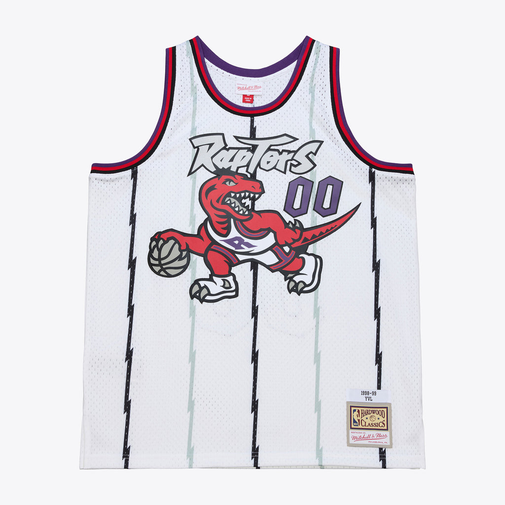 Raptors 1998-99 White Playboi Carti Jersey Stitched