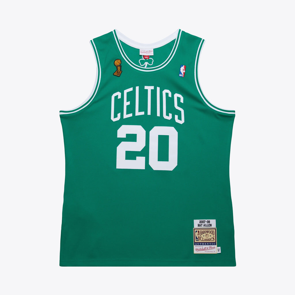 Ray Allen Celtics 2007-08 Kelly Green Jersey Stitched