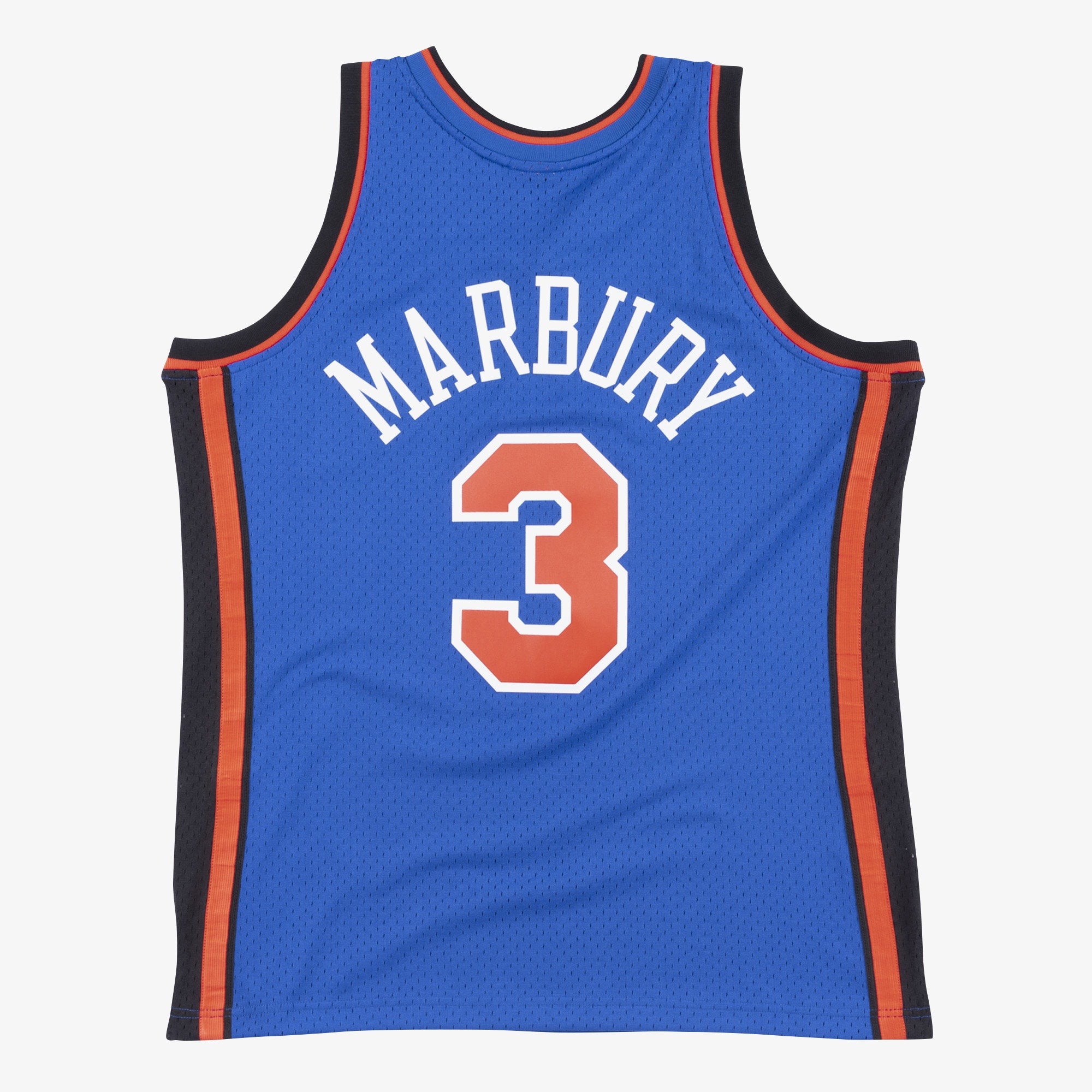 Stephon Marbury Blue Knicks 2005-06 Hardwood Classics Jersey Stitched