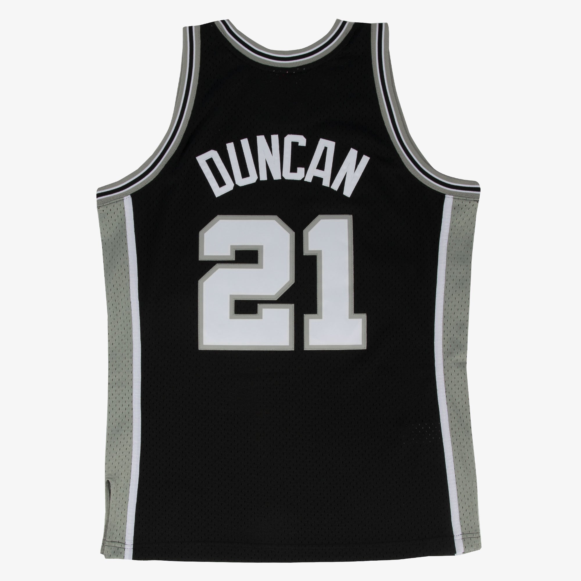 Tim Duncan Spurs 1998-99 Black Jersey Stitched