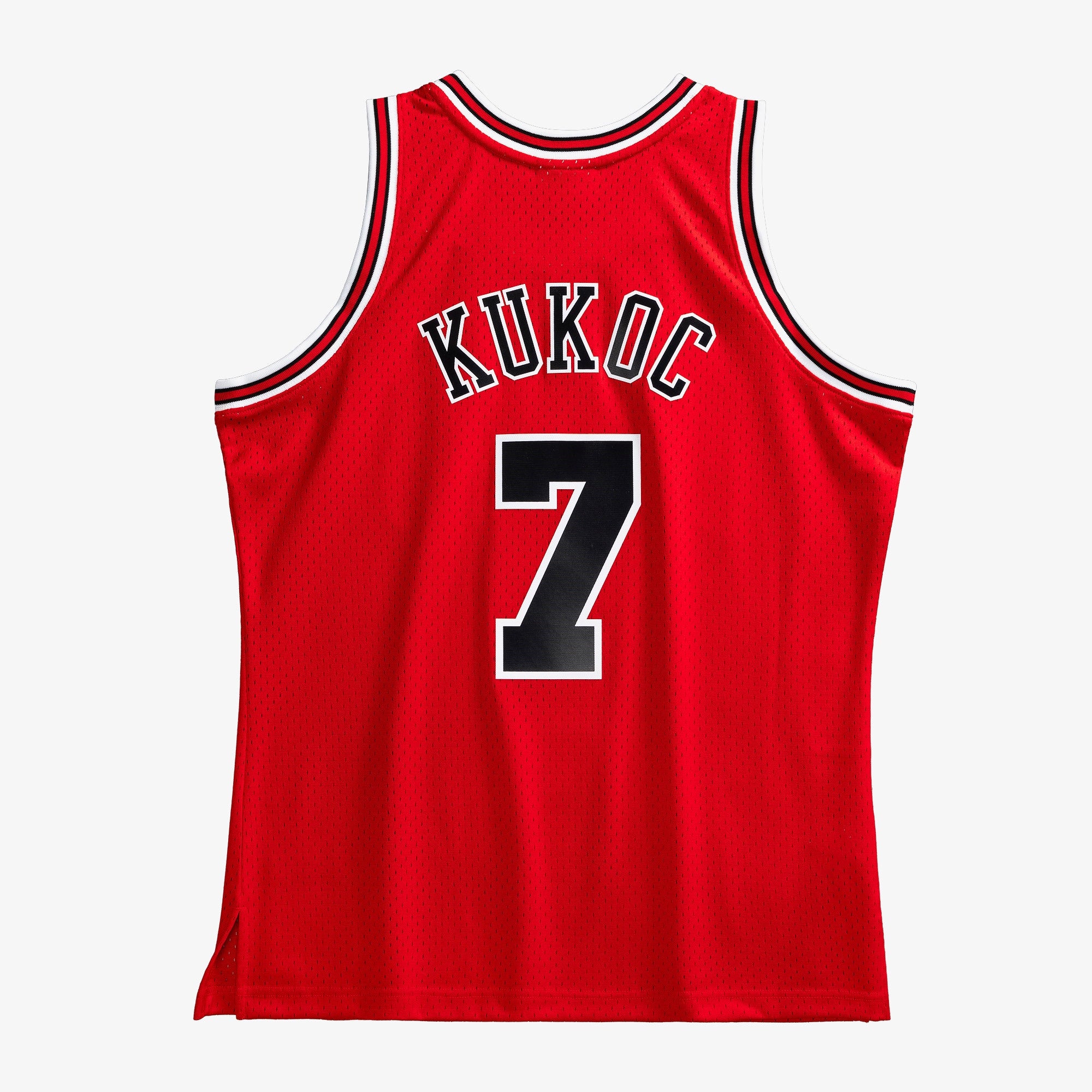 Toni Kukoc Chicago Bulls 1997-98 Red Jersey Stitched