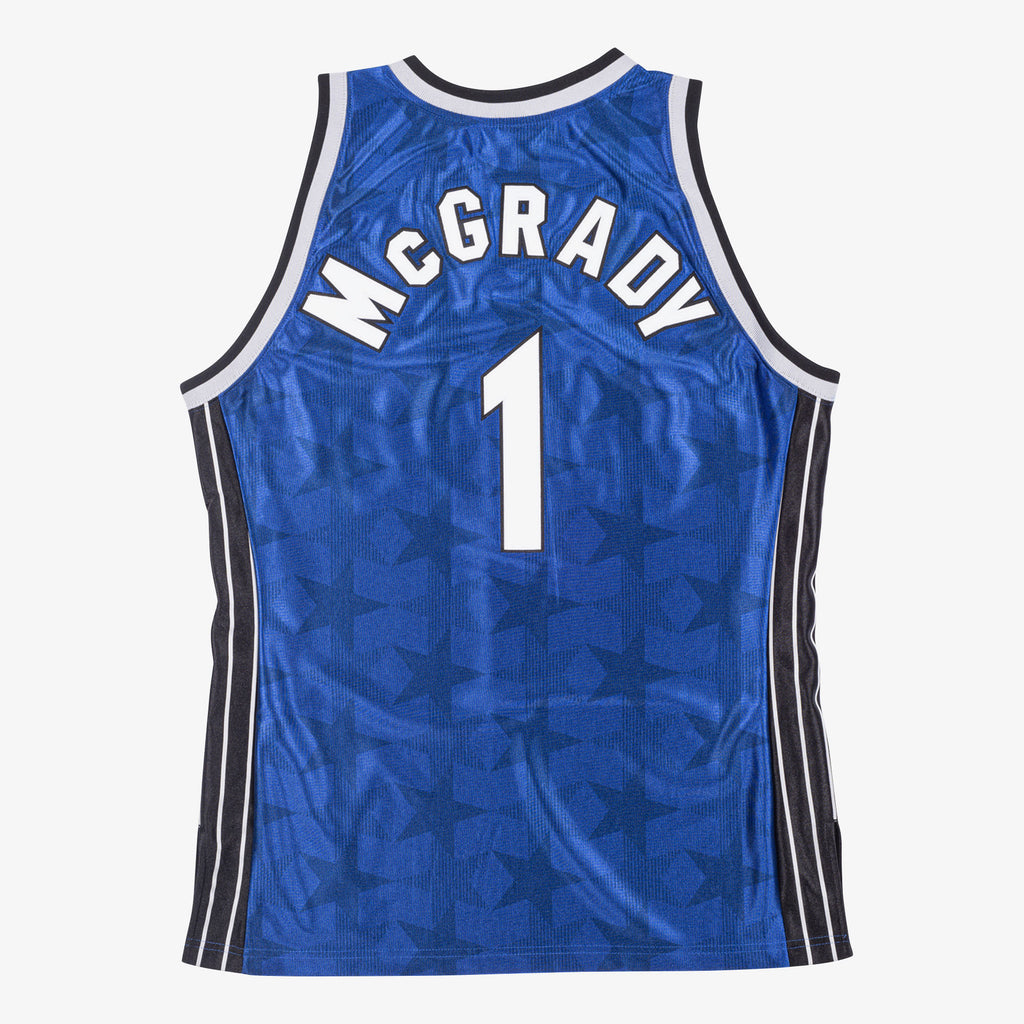 Tracy McGrady Magic 2000-01 Blue Jersey Stitched